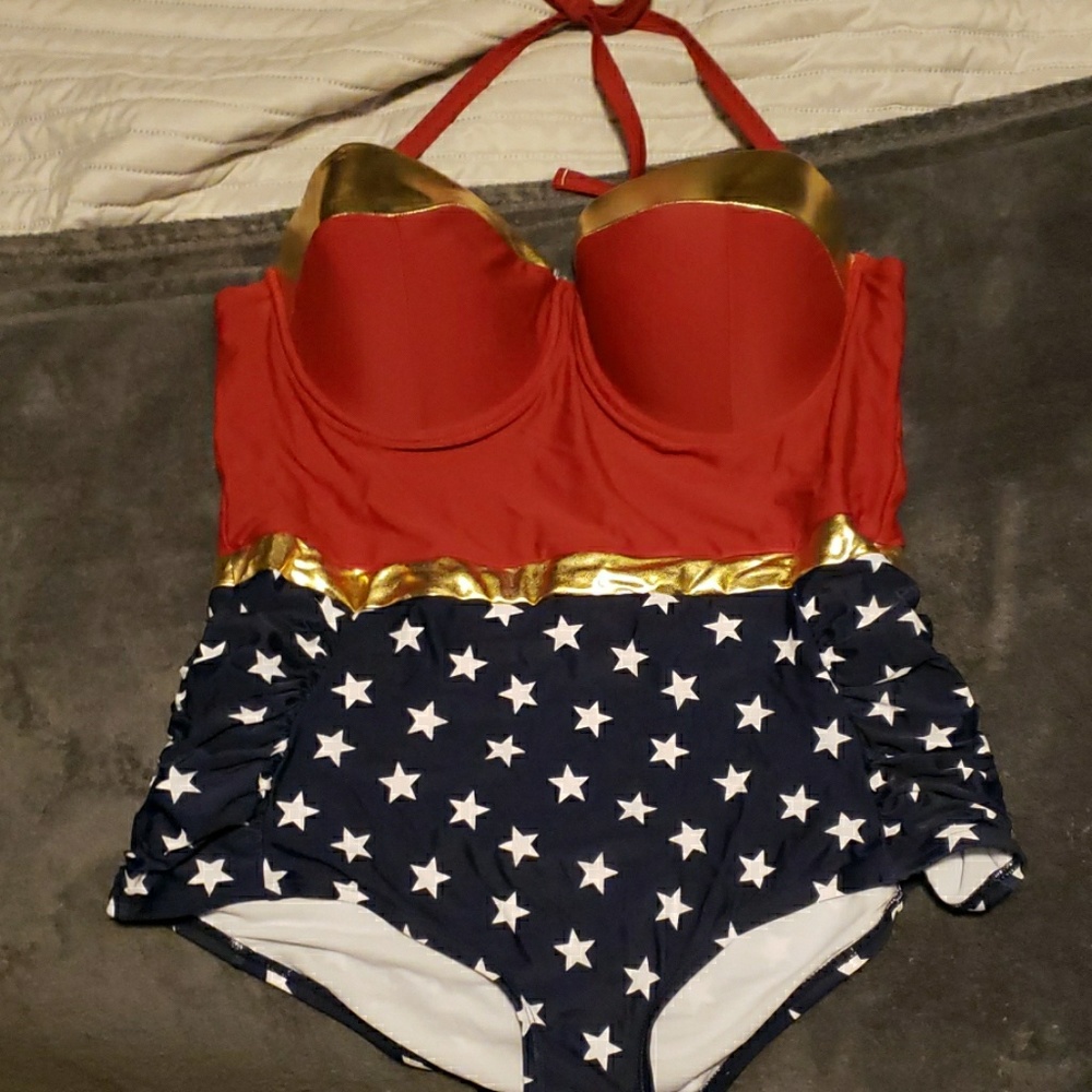 Wonder Woman one piece swimsuit